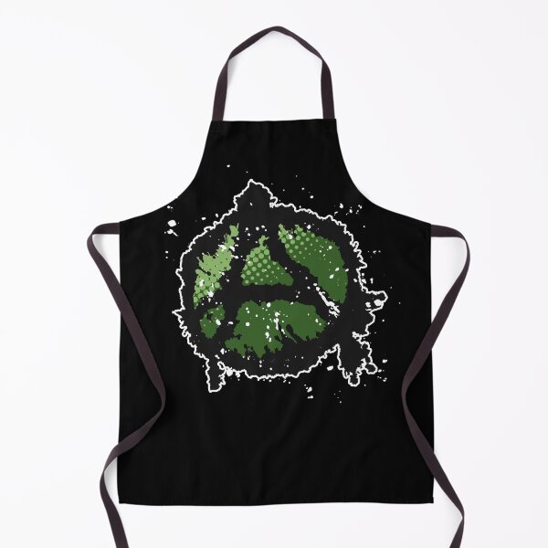 Item preview, Anarchy Symbol in Dark Green designed and sold by iscaStudioArt.