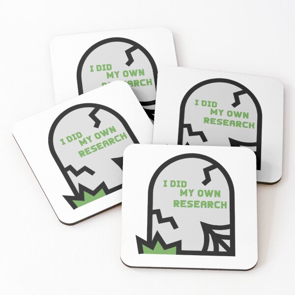 Item preview, I Did My Own Research Halloween Gravestone designed and sold by iphotograph4.