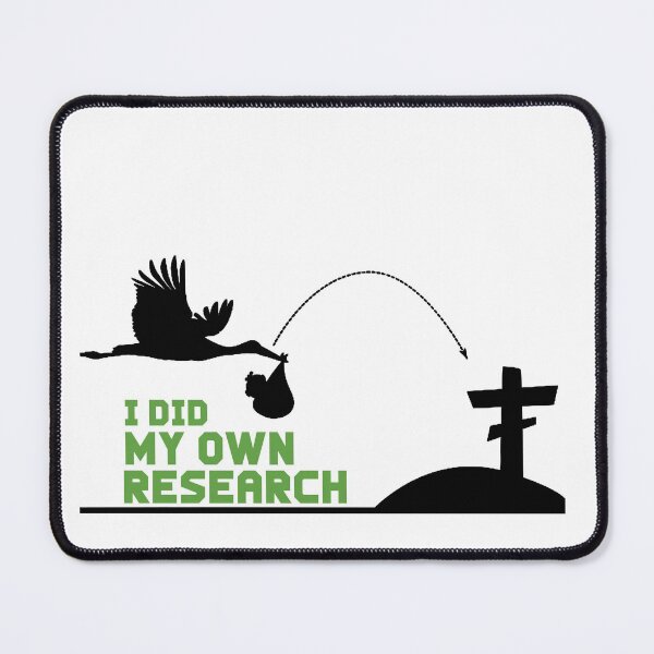 Item preview, I Did My Own Research Halloween Gravestone designed and sold by iphotograph4.