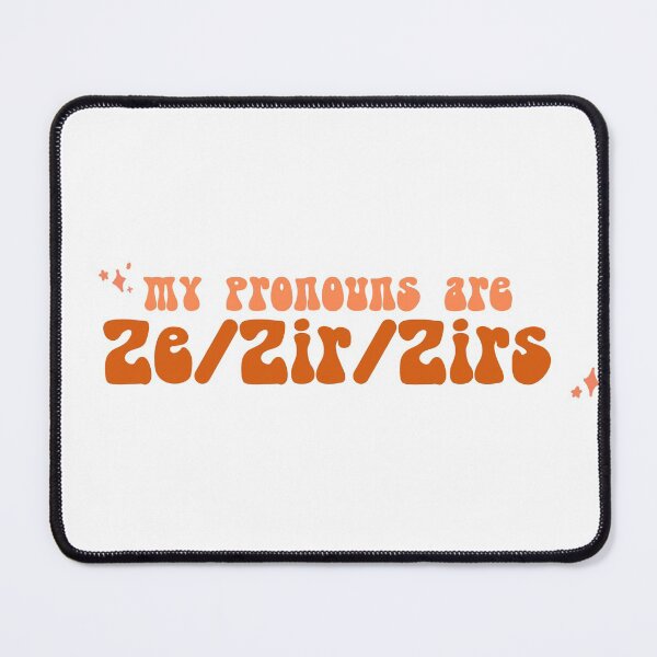 Item preview, Ze/Zir Sparkle Pronouns designed and sold by beccaamac.