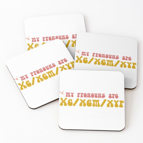 Item preview, Xe/Xem Sparkle Pronouns designed and sold by beccaamac.