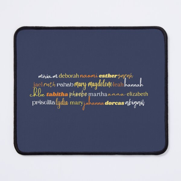 Item preview, Names of Strong Biblical Women designed and sold by Chloehoofman.
