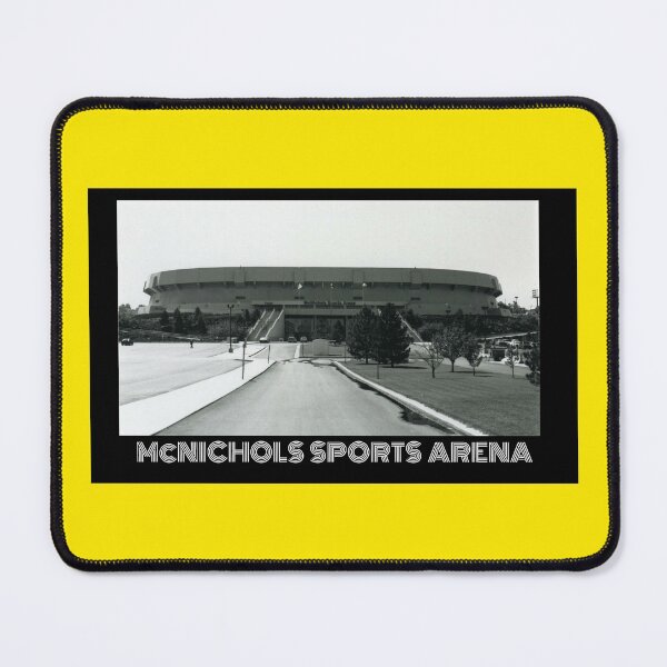 Item preview, McNichols Sports Arena- Yellow designed and sold by DeadStadium.