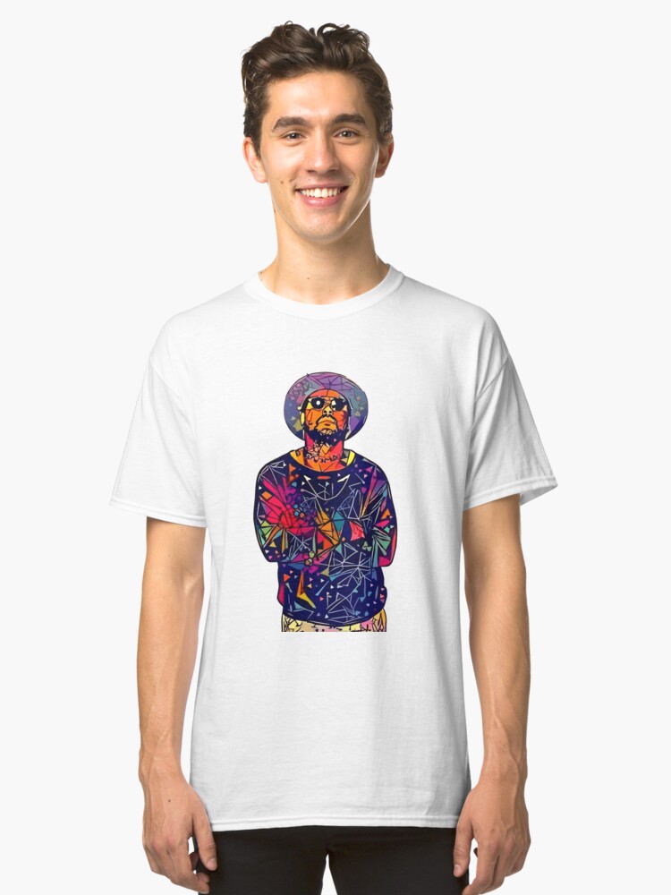 Alternate view of Abstract Schoolboy Q Classic T-Shirt