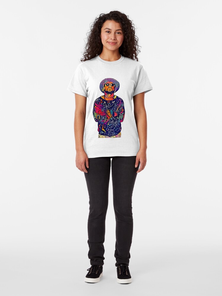 Alternate view of Abstract Schoolboy Q Classic T-Shirt