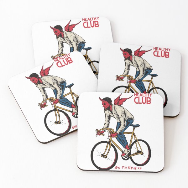 Item preview, Devil riding bicycle designed and sold by HichamMissiame.