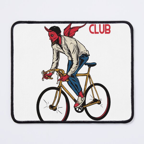 Item preview, Devil riding bicycle designed and sold by HichamMissiame.