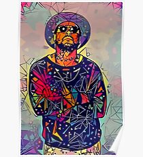 Abstract Schoolboy Q Poster