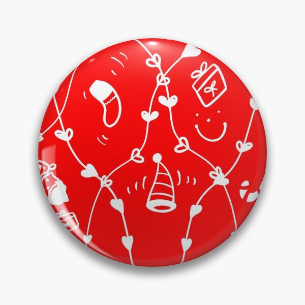 Item preview, Simple pattern red and white  designed and sold by nickardi.