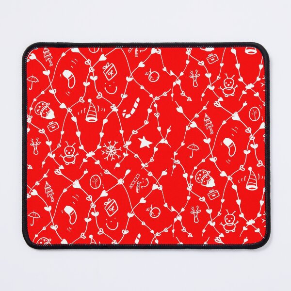 Item preview, Simple pattern red and white  designed and sold by nickardi.
