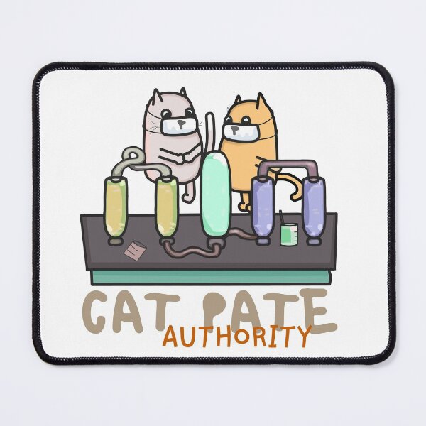 Item preview, Cat Pate Lab Authority - Funny Cats designed and sold by ViewerEqualsPhoton.