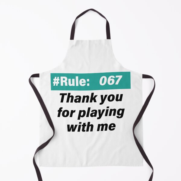 Item preview, Rule number 067: Thank you for playing with me designed and sold by BOULMKAN.