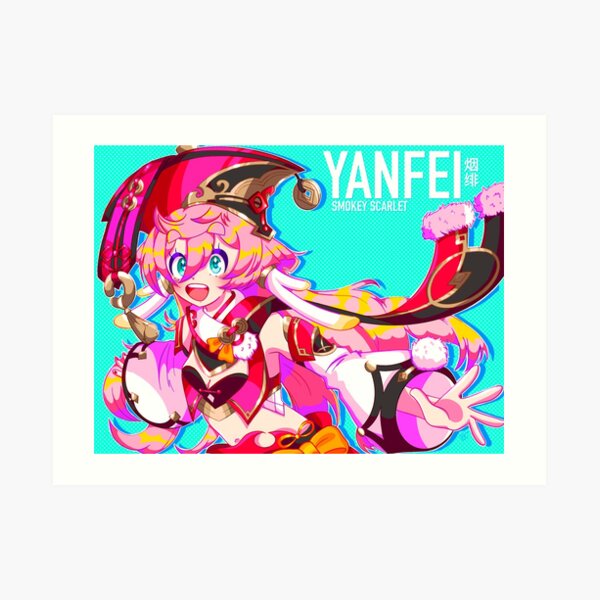Yanfei! Art Print