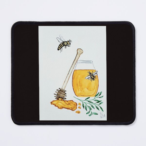 Item preview, Bees to the Honey Pot designed and sold by DaisyMaeInkArt.
