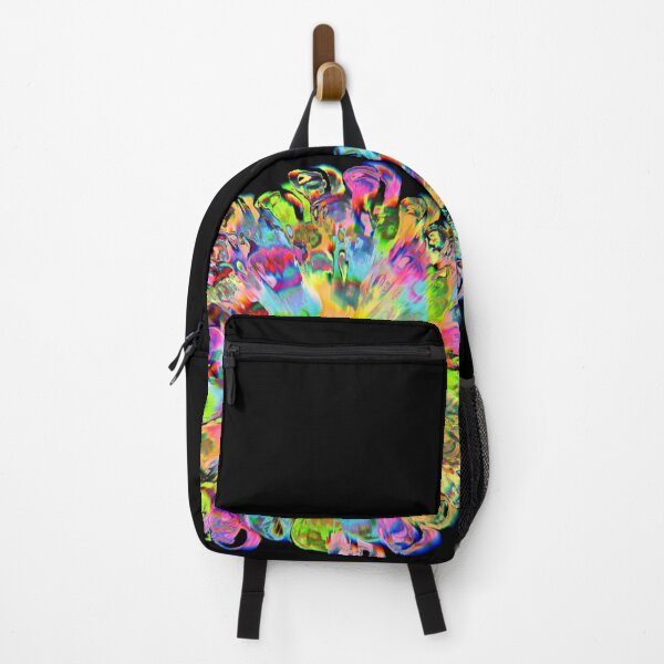 Item preview, Bright, blurry, squiggle cosmic mandala, abstract expressionist designed and sold by DKVanOss.