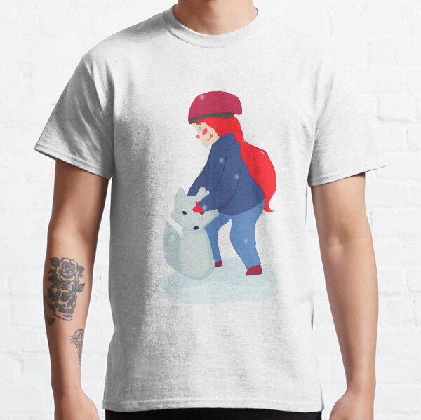 "Snowfox" Winter Merch Classic T-Shirt