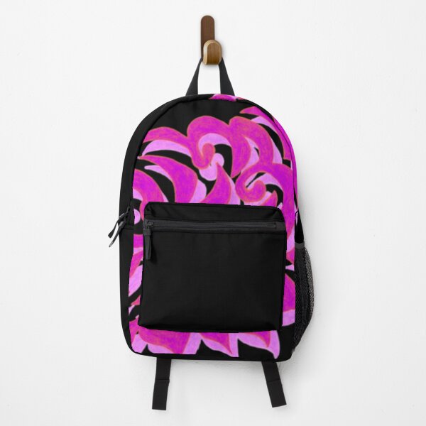 Item preview, tropical lavender abstract expressionist doodle designed and sold by DKVanOss.