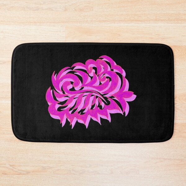Item preview, tropical lavender abstract expressionist doodle designed and sold by DKVanOss.