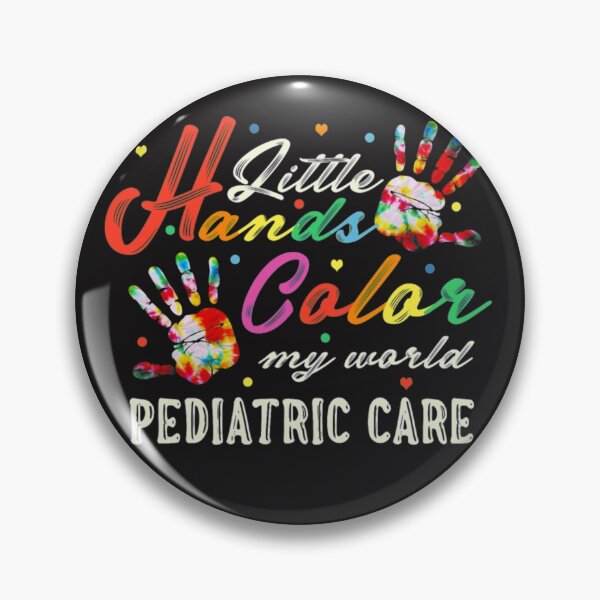 Item preview, Pediatric nurse care hands color my world designed and sold by Themngocbao.