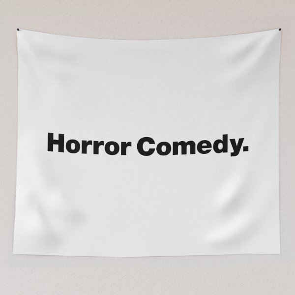 Item preview, Horror Comedy (black) designed and sold by dudethecreator.