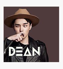 DEAN KPOP MERCHANDISE Photographic Print