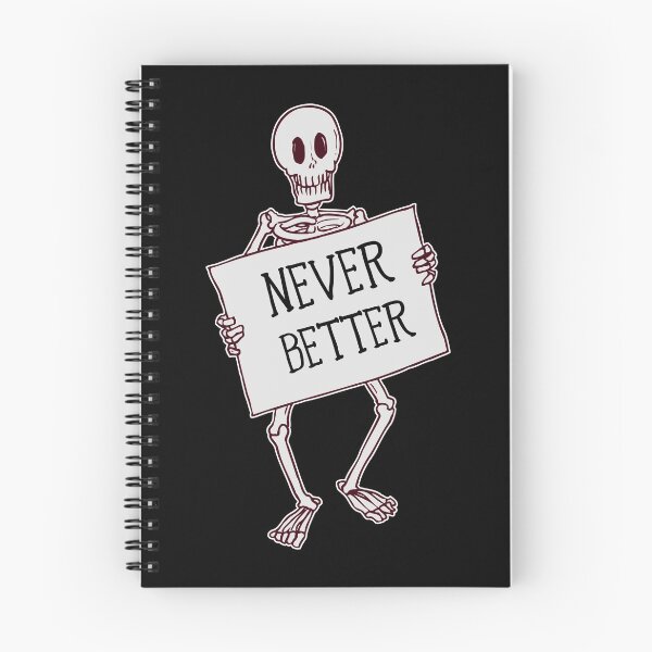 Item preview, Never Better Skeleton designed and sold by franktact.