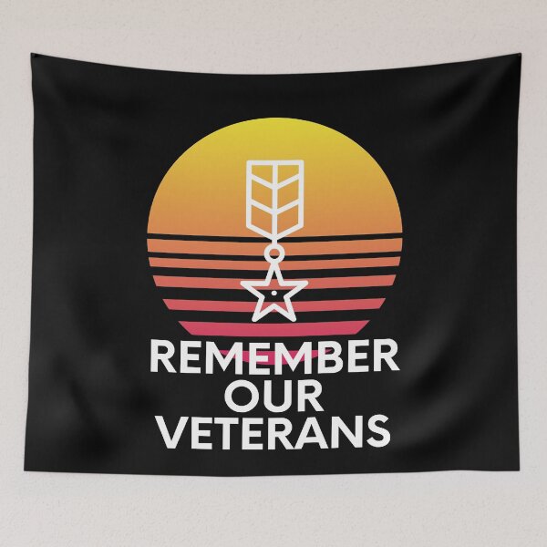 Item preview, Remember Our Veterans American Medal Veterans Day designed and sold by EllConApparel.