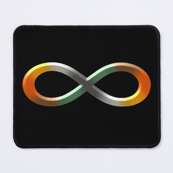 Item preview, Elder Autistic Metal Infinity Symbol designed and sold by FalcoSkyWolf.