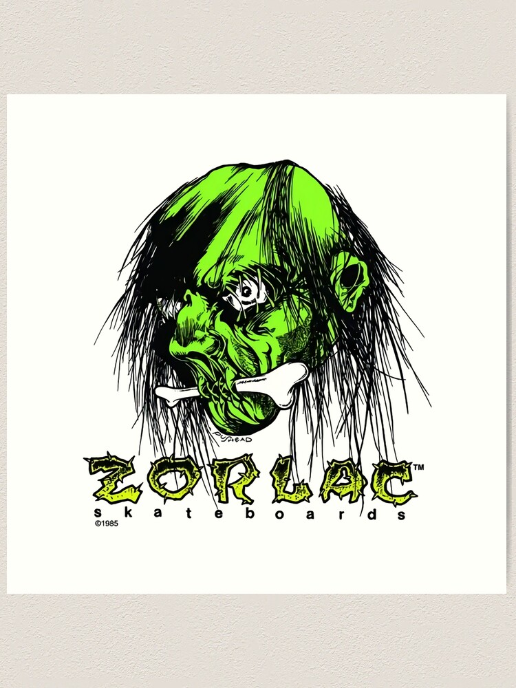 Pushead Zorlac Skateboards Shrunken Head
