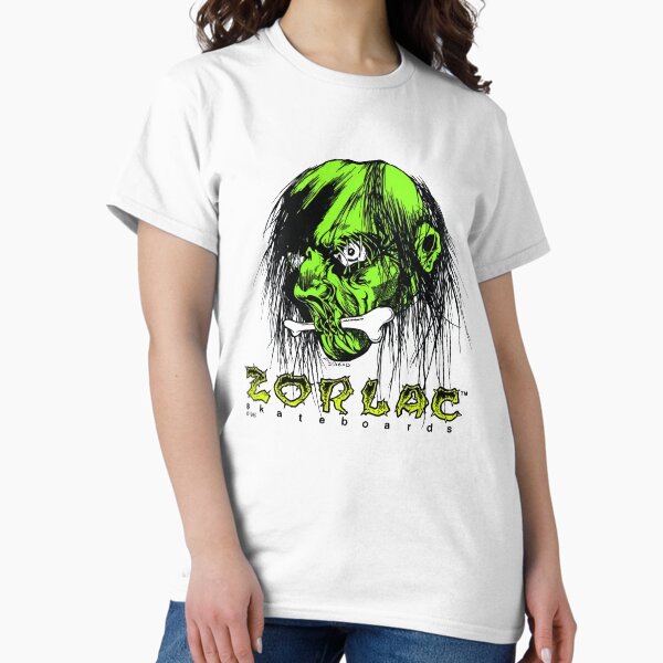 Artikel-Vorschau von Pushead Zorlac Skateboards Schrumpfkopf, designt und verkauft von Pus Fan.