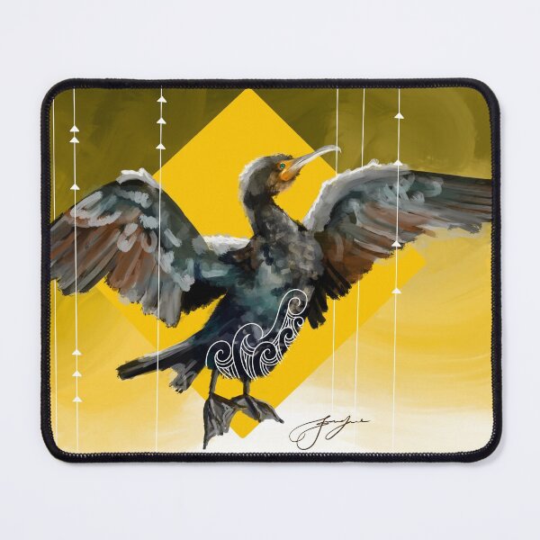 Item preview, Coromorant - Māori Bird Design designed and sold by Emmajanetoi.