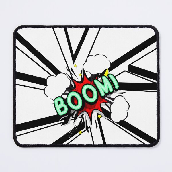 Boom Boom Smashed It! Mouse Pad
