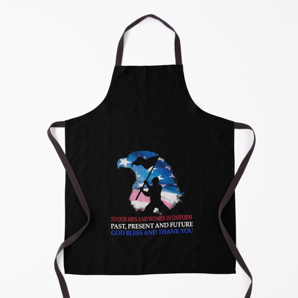 Item preview, To our men and women in uniform, past, present and future, God bless and Thank you designed and sold by HolidayGems.