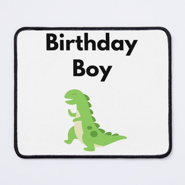 Item preview, Birthday Boy Cute Green Dinosaur designed and sold by JRice66.