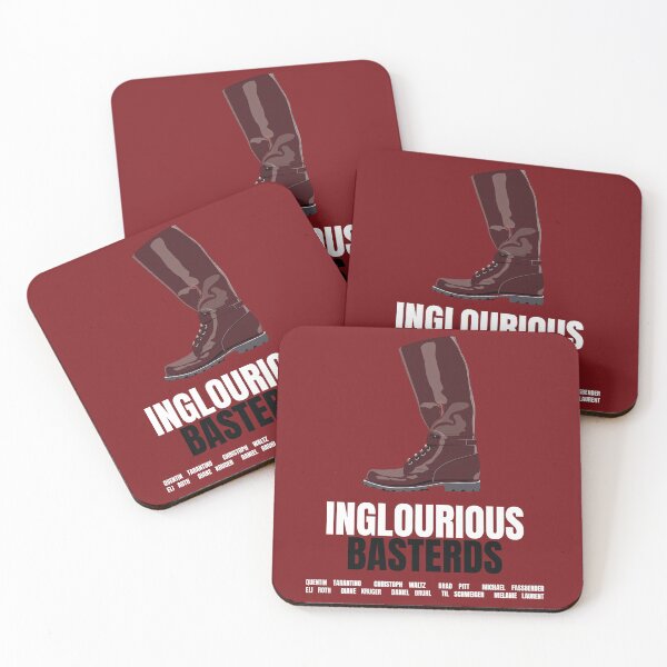 Item preview, Inglourious Basterds Quentin Tarantino minimalist movie art designed and sold by PrintsBySadie.