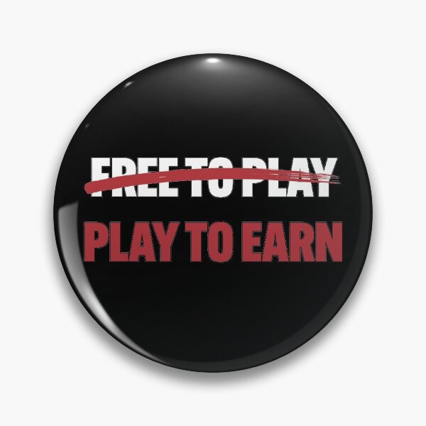Item preview, Do Not Free To Play - Play To Earn To Make Money - White and Red Font designed and sold by Voyshop.