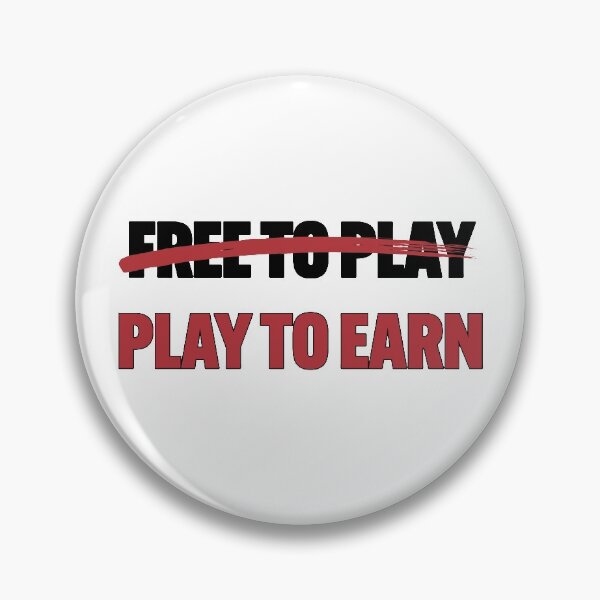 Item preview, Do Not Free To Play - Play To Earn To Make Money - Black and Red Font designed and sold by Voyshop.