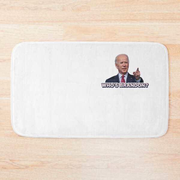 Item preview, WHO'S BRANDON? Joe Biden (Let's Go Brandon!) Funny Design designed and sold by massiveink.