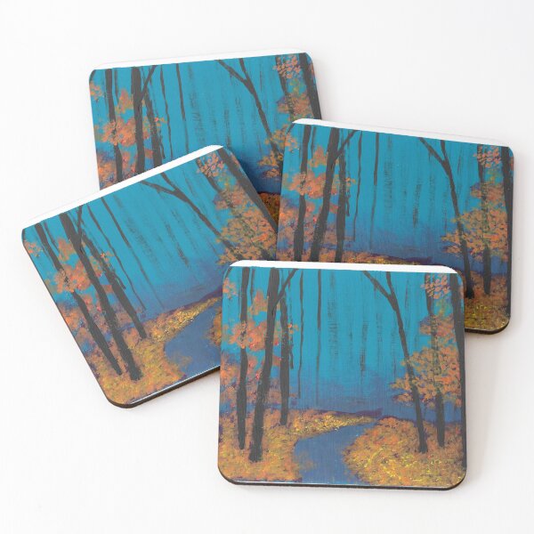 Item preview, Late Autumn Trees  designed and sold by ReneeDixonArt.