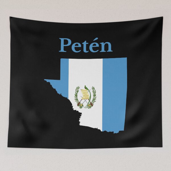 Item preview, Peten Department Map, Guatemala designed and sold by marosharaf.