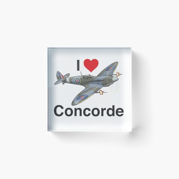 Item preview, I love Concorde  designed and sold by HushKit.