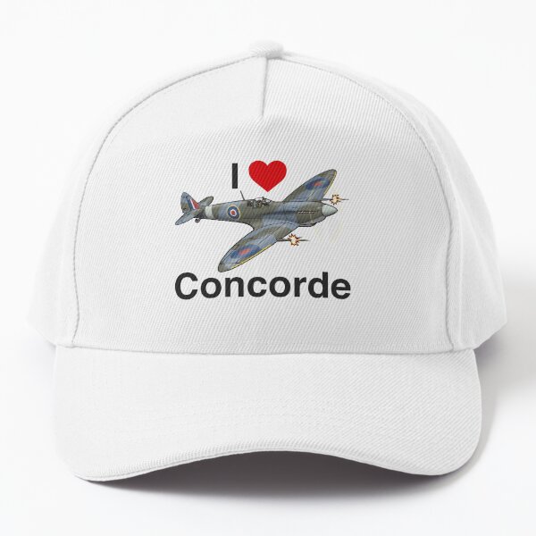 I love Concorde  Baseball Cap