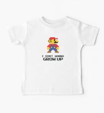 Mario - I Don't Wanna Grow Up Baby Tee