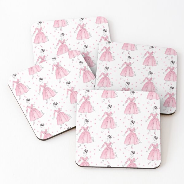 Item preview, Vintage lady in pink designed and sold by Lupitanunez.