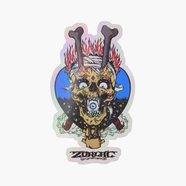 その他 ORIGINAL OLD ZORLAC PUSHEAD POSTER SET Old Zorlac Pushead Shrunkenhead Poster 22.8×33.4 inch Super