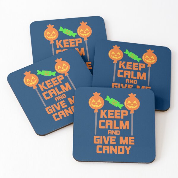 Item preview,  Keep Calm And Give Me Candy Funny Halloween designed and sold by DesignHouse07.