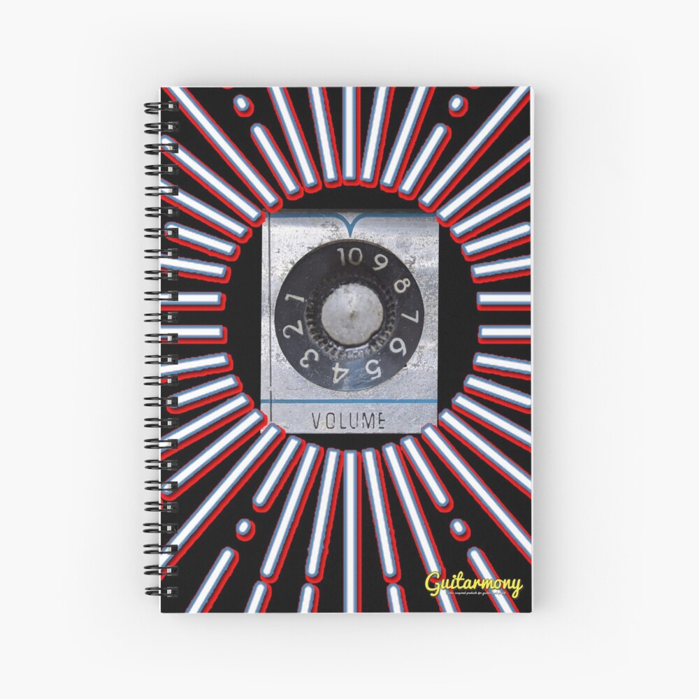 Item preview, Spiral Notebook designed and sold by Guitarmony.