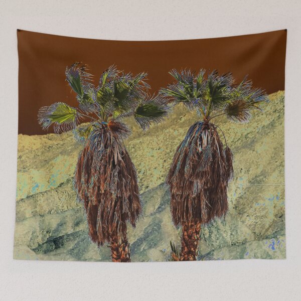 Item preview, Twin Palms on Planet Zorg at Sunset designed and sold by heatherfriedman.