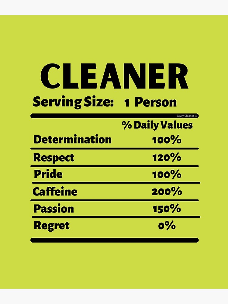 Cleaning Motivation