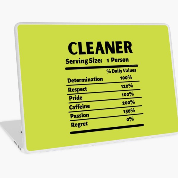Item preview, Cleaner Nutrition This Novelty Cleaning Motivation Gifts designed and sold by SavvyCleaner.